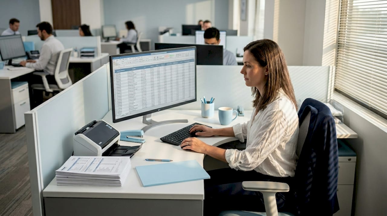 Auditor using automated workflow tools