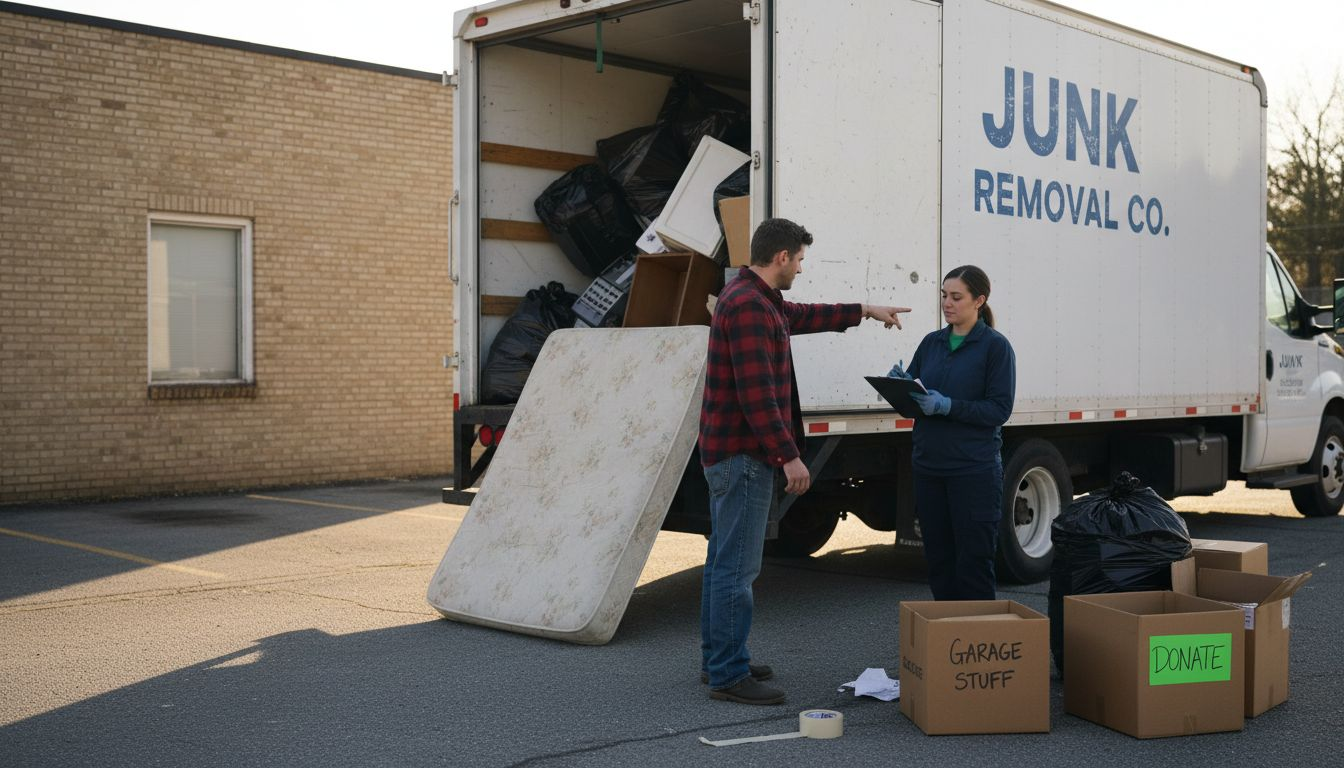 Volume-based junk removal pricing demonstration