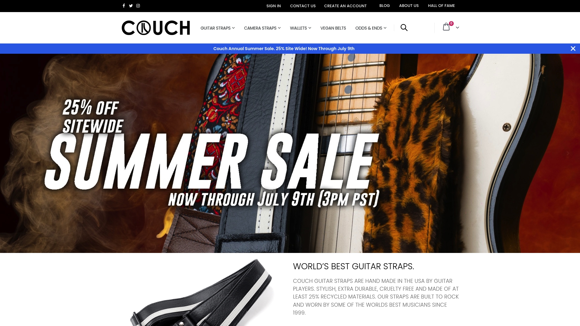 https://couchguitarstraps.com