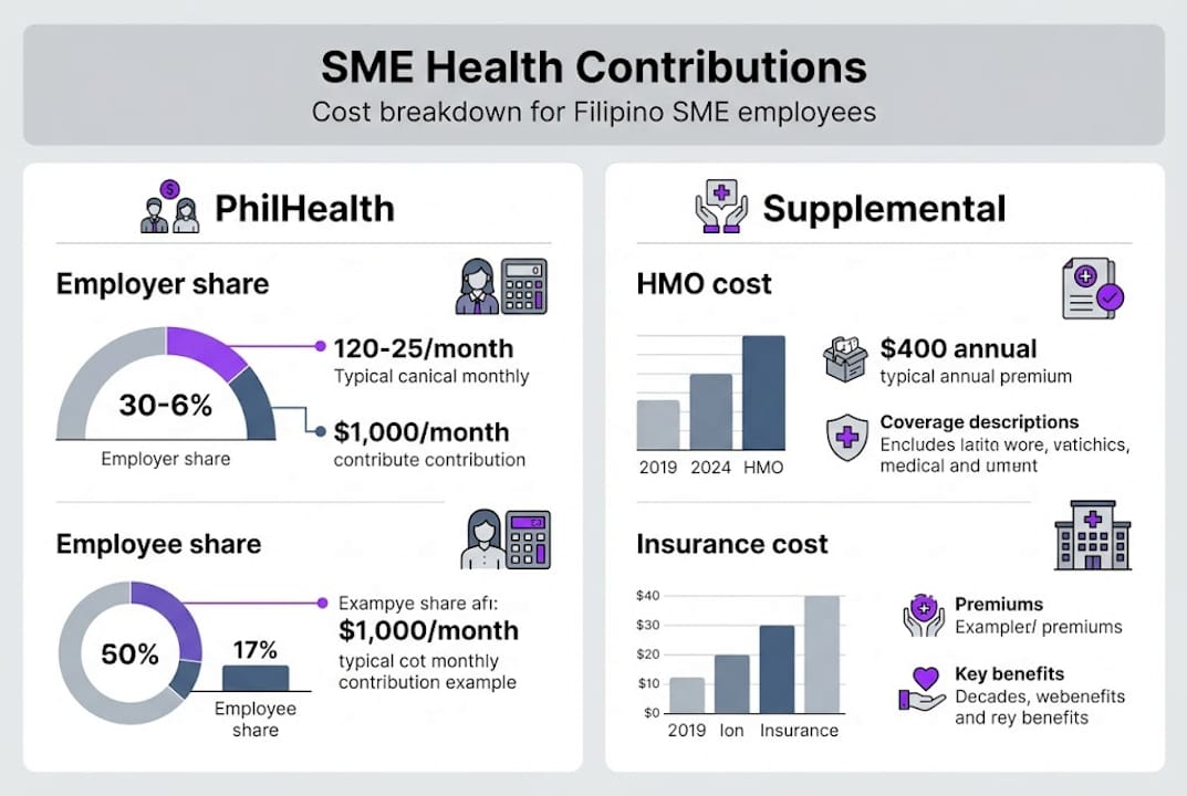 Infographic: SME health contributions breakdown