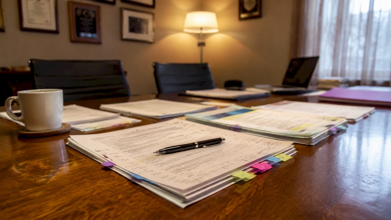 Documents showing inpatient HMO benefit categories