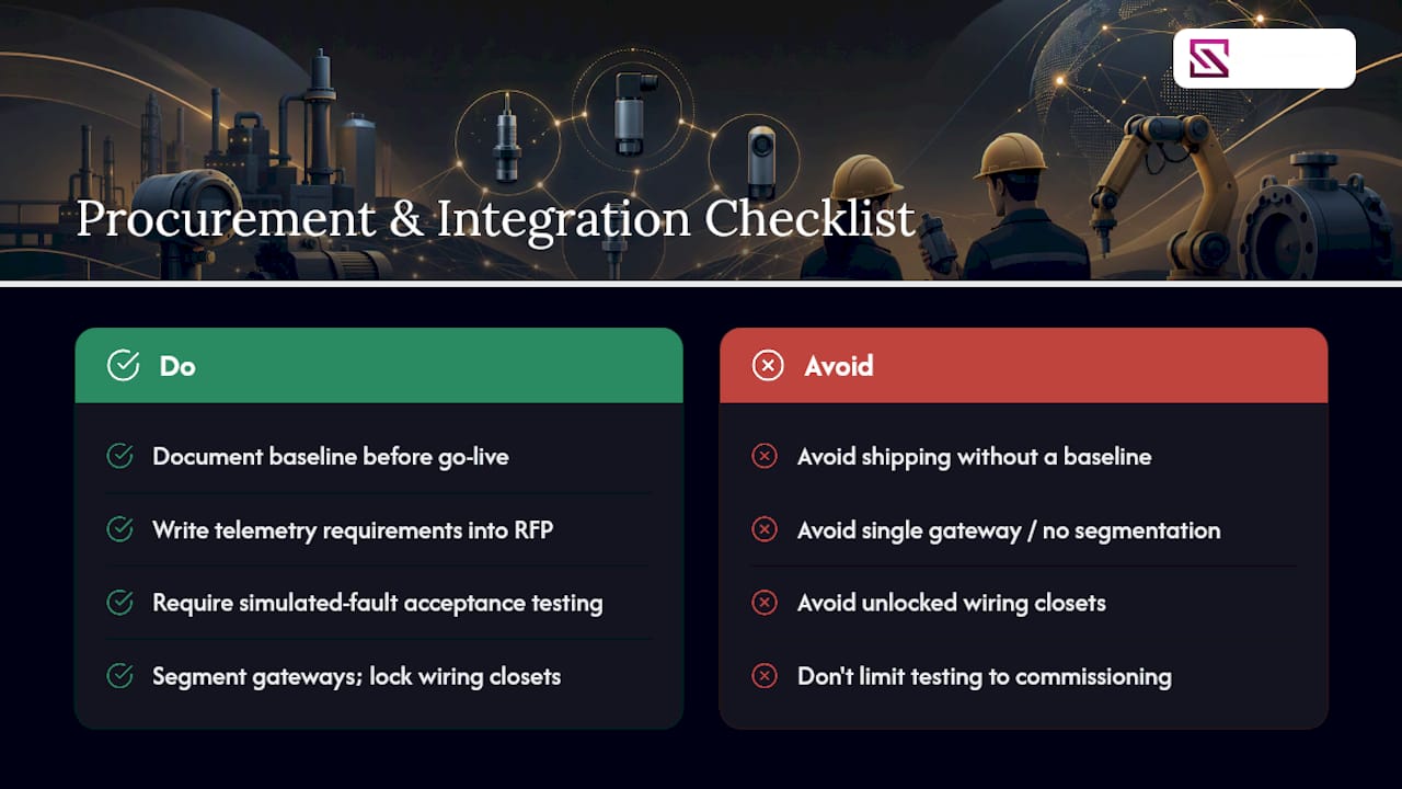 The BeyondSensor Field Perspective on Procurement and Integration — overview diagram