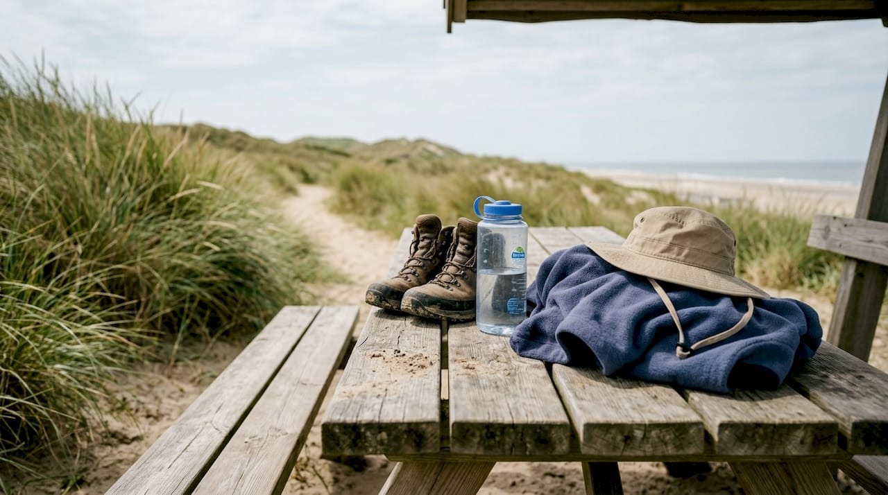 Onmisbare items voor een zorgeloze wandeling langs het strand