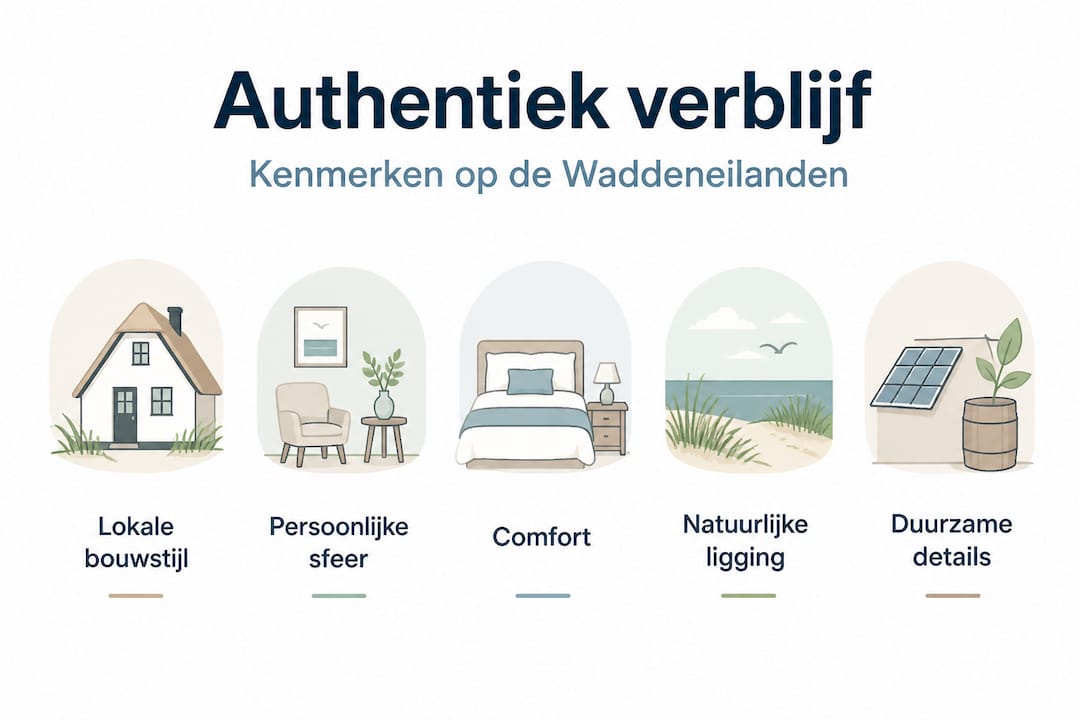 Infographic: wat maakt een verblijf op een écht Waddeneiland zo bijzonder?