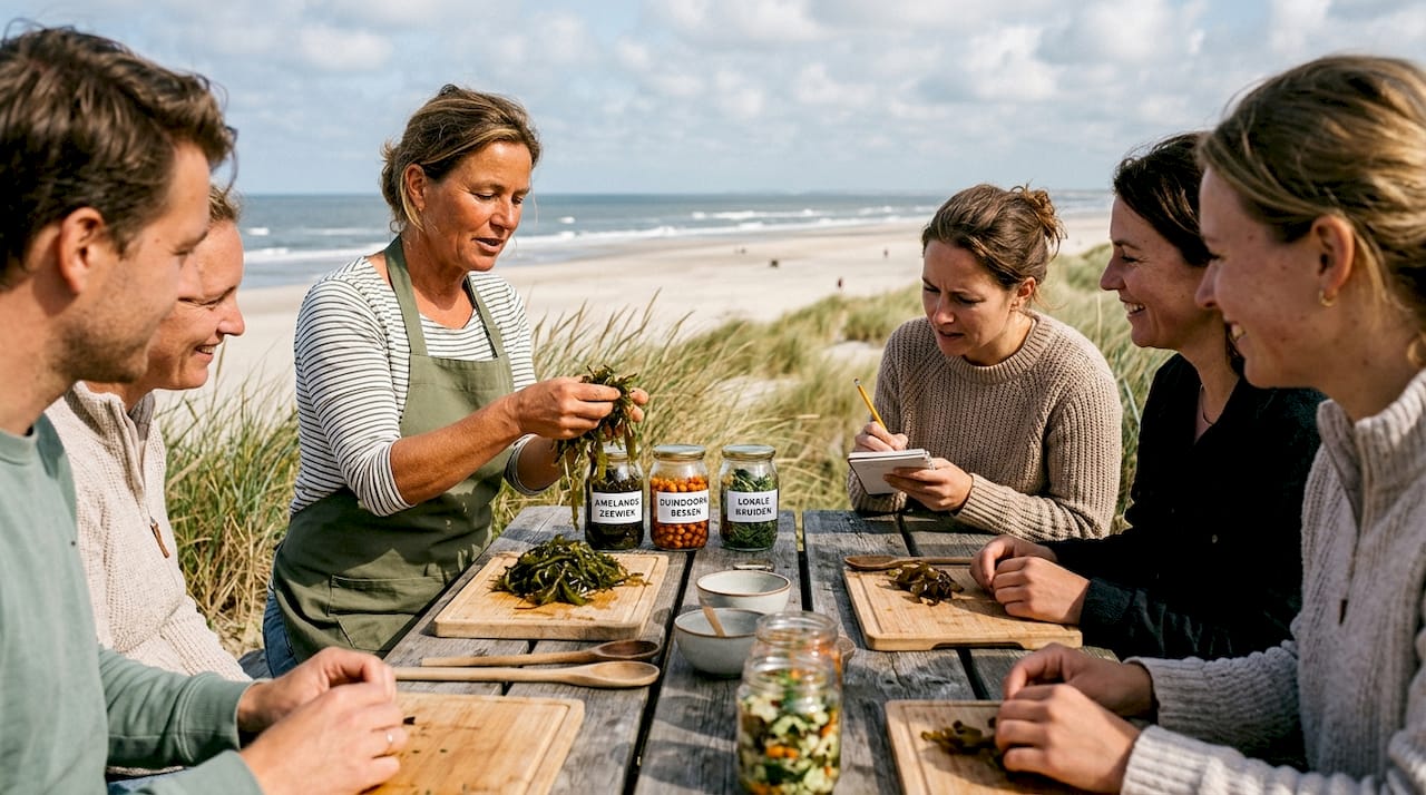 Culinaire workshop op de Waddeneilanden: leer koken met lokale ingrediënten