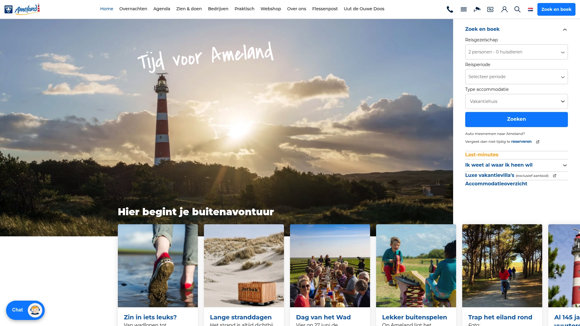 https://vvvameland.nl