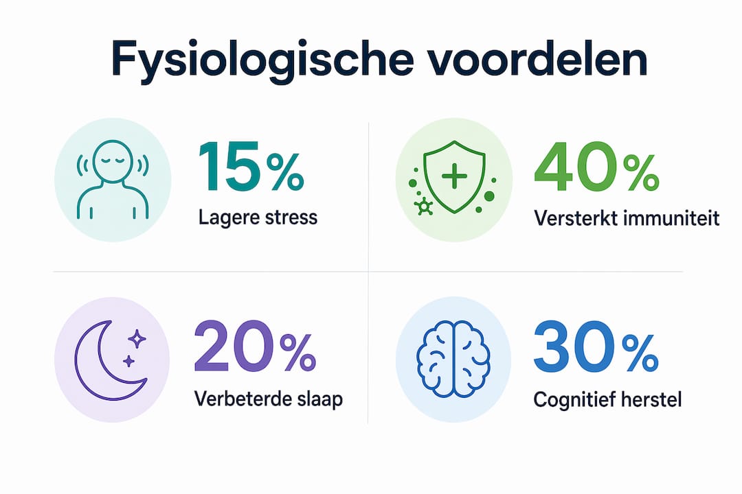 Overzicht: de positieve effecten van tijd doorbrengen in de natuur op je lichaam