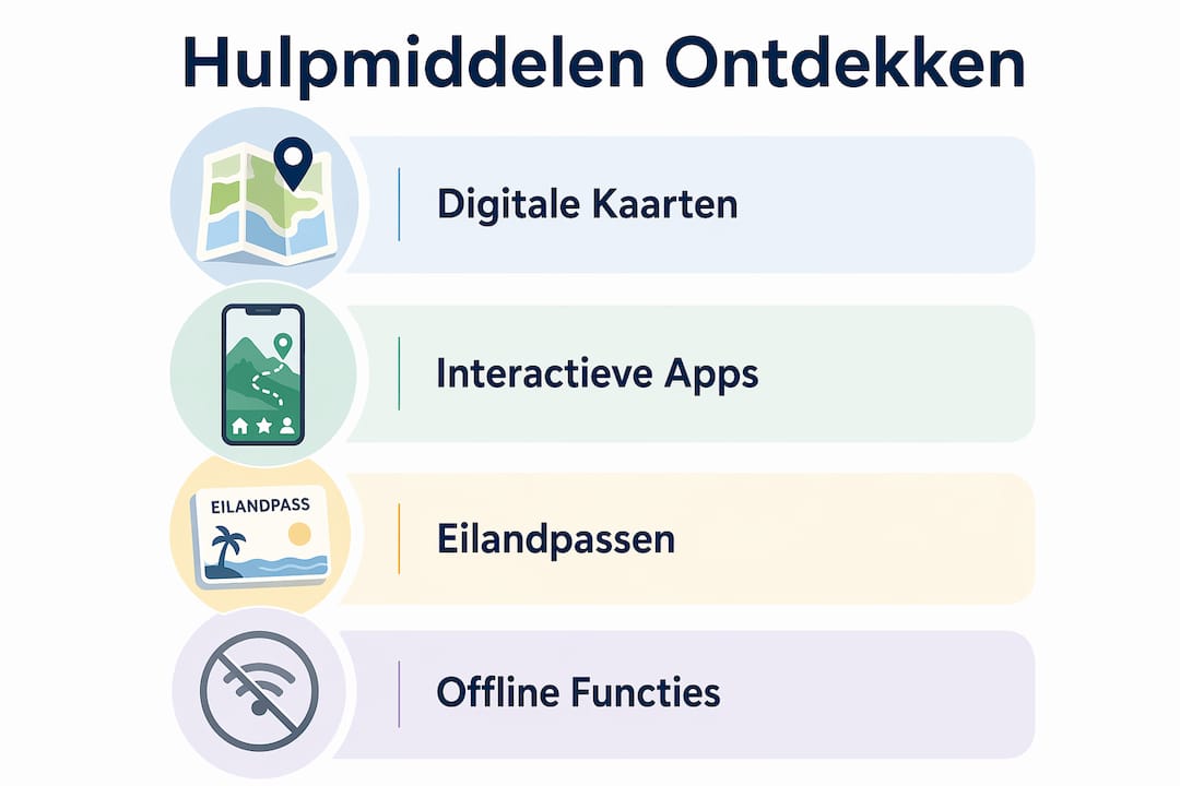 Infographic: handige tools voor het ontdekken van de Waddeneilanden