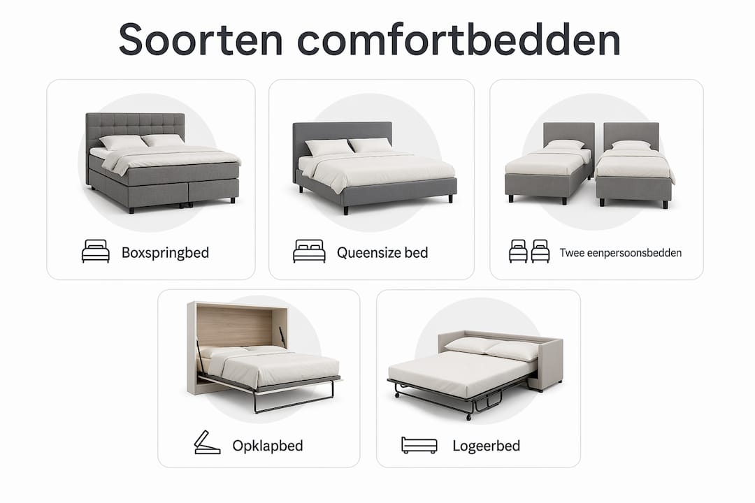 Een kennismaking met de verschillende typen comfortabele bedden