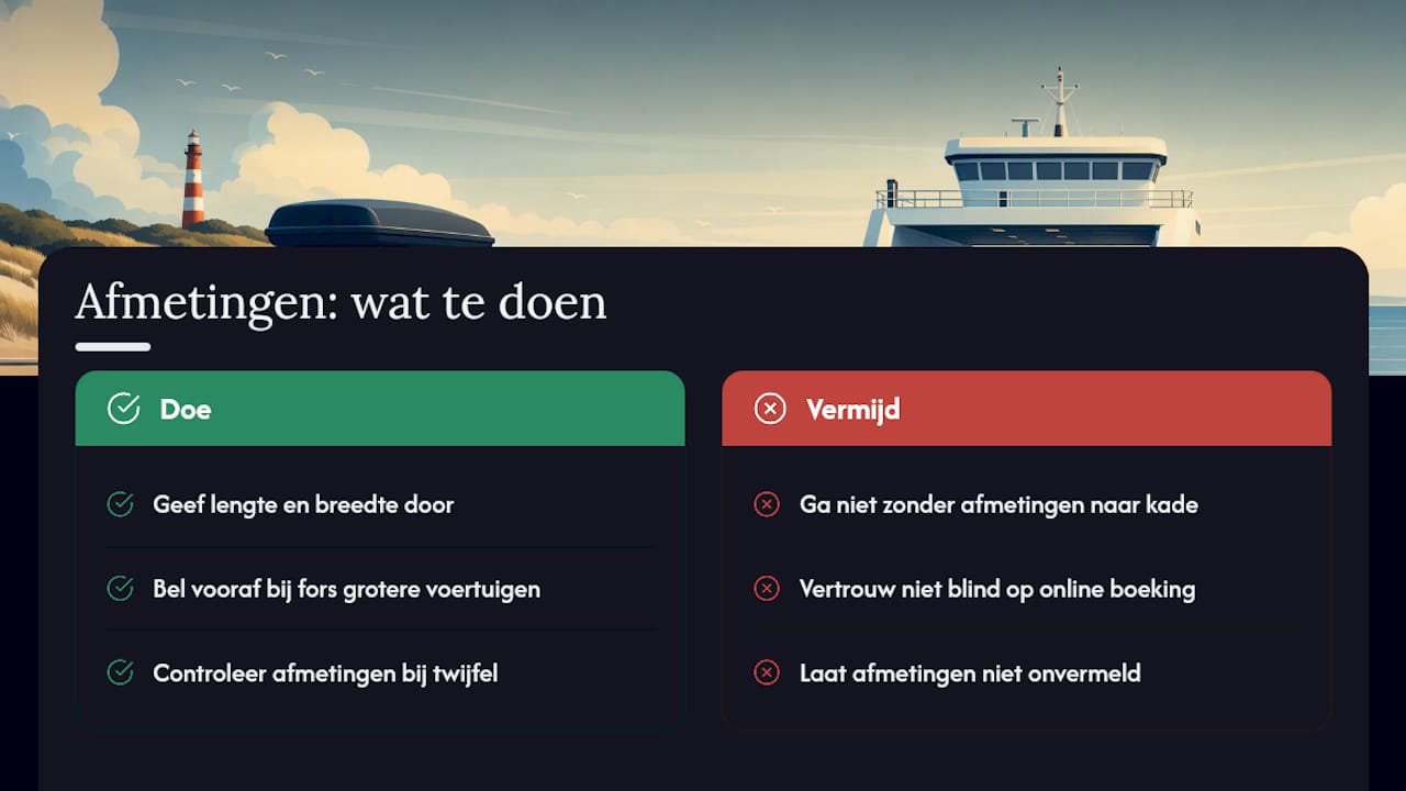 Hoeveel mag je voertuig wegen en meten? — overview diagram