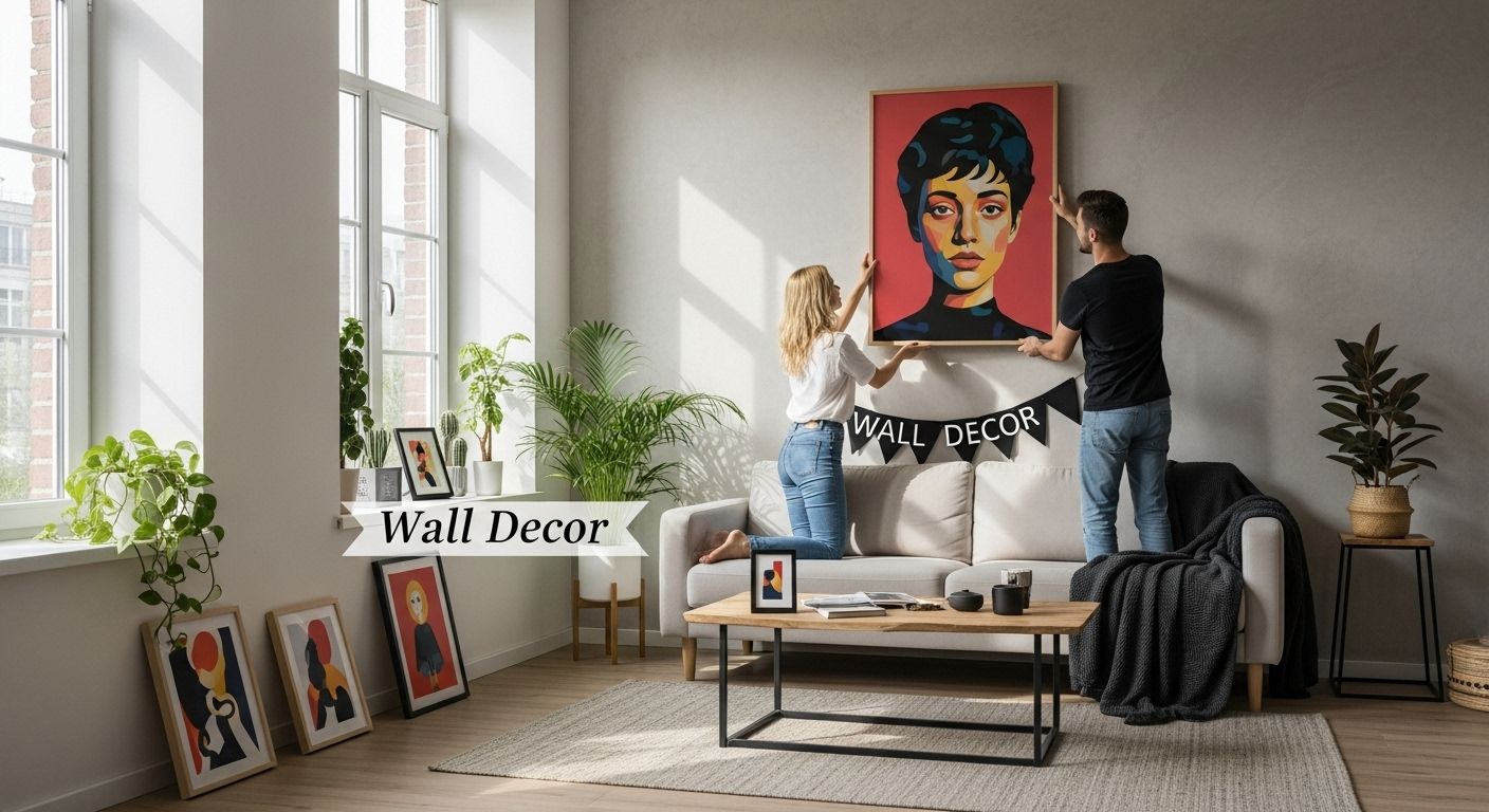 portrait art interiors