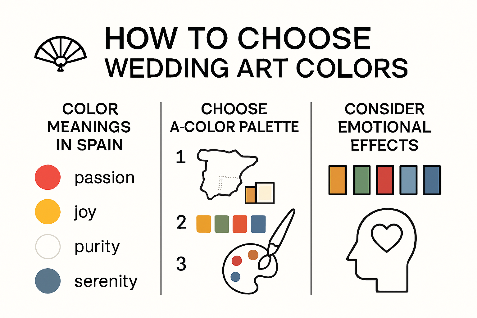 Choosing Colors in Wedding Art: Personal Touches for Spanish ...