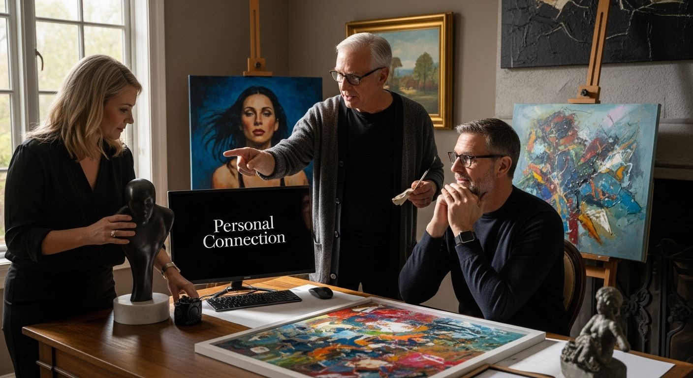 art collection storytelling