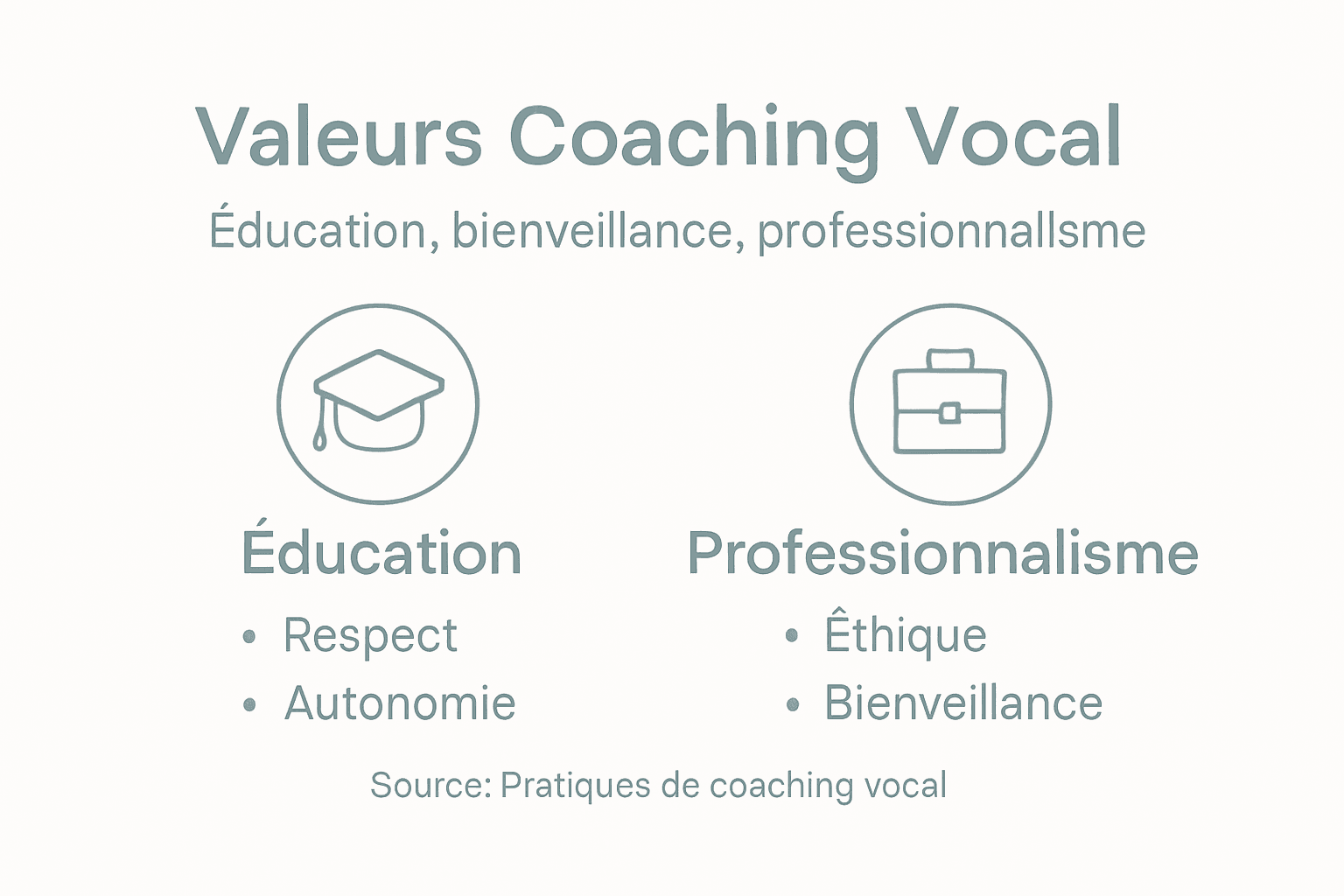 Infographie : les fondamentaux et les atouts du coaching vocal