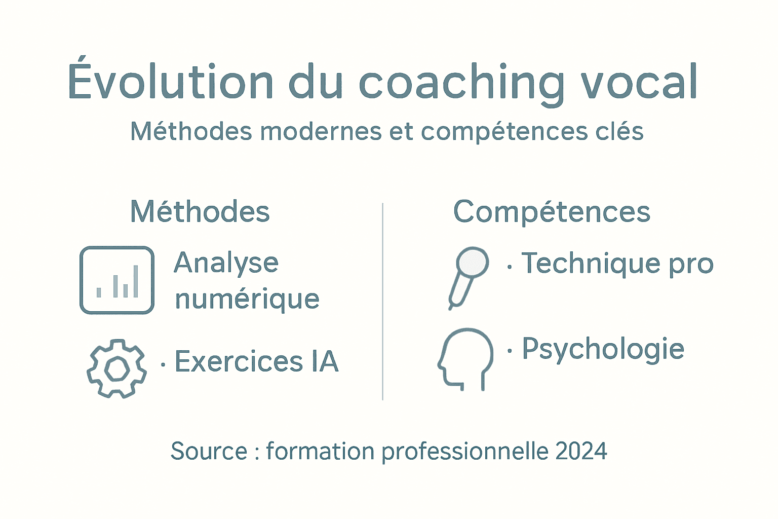 Panorama des techniques et savoir-faire en coaching vocal