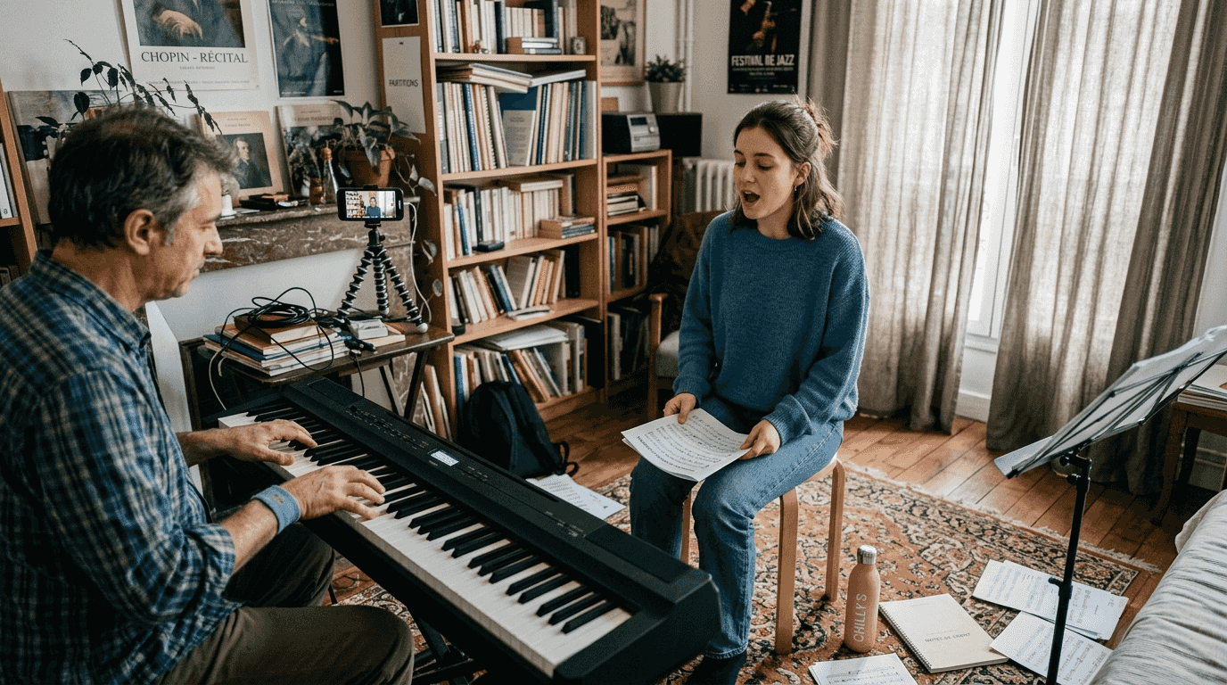 Atelier vocal personnalisé et interactif, directement chez vous