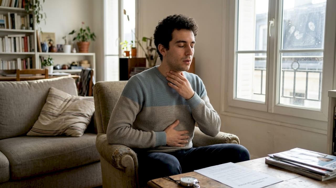 Atelier de proprioception vocale à la maison, dans le salon