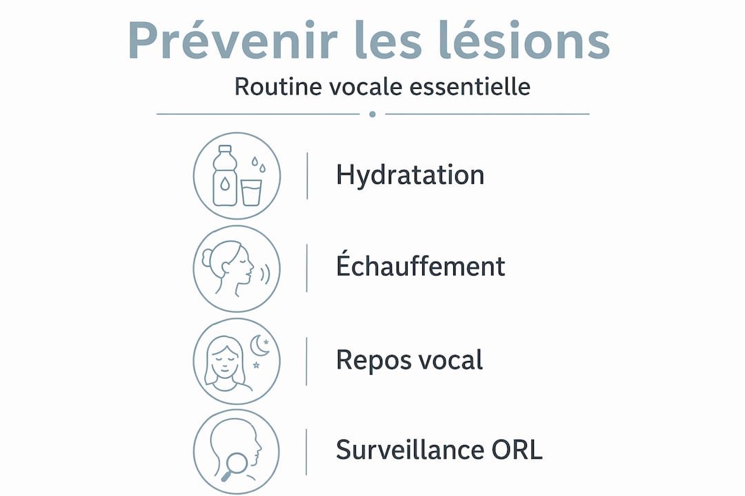 Tout ce qu’il faut savoir pour préserver sa voix : conseils pratiques en infographie