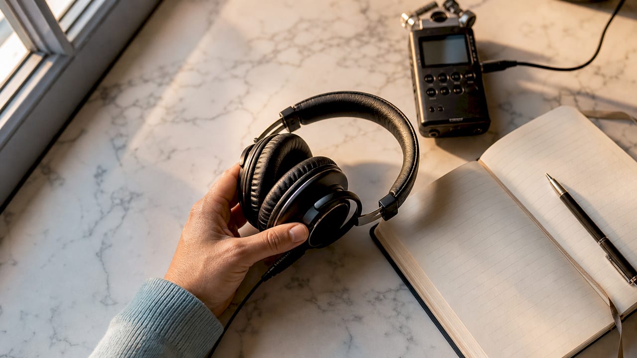 Casque audio et interface dédiée pour une écoute optimale de la voix