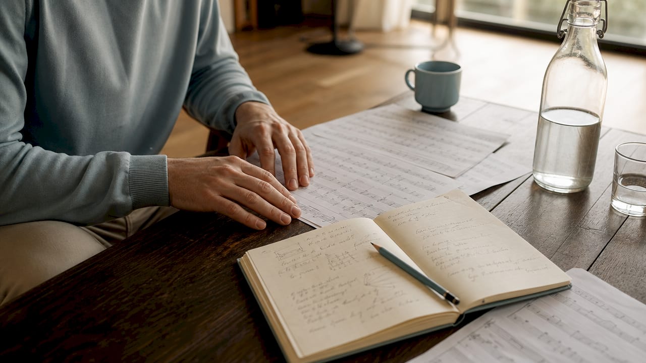 Journal de bord des exercices et techniques de chant lors du stage