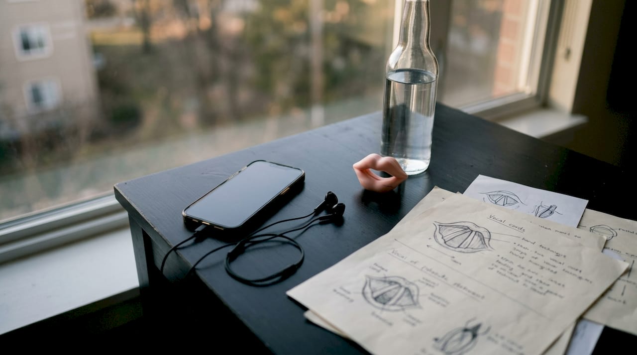 Outils et accessoires pour travailler la douceur de la voix