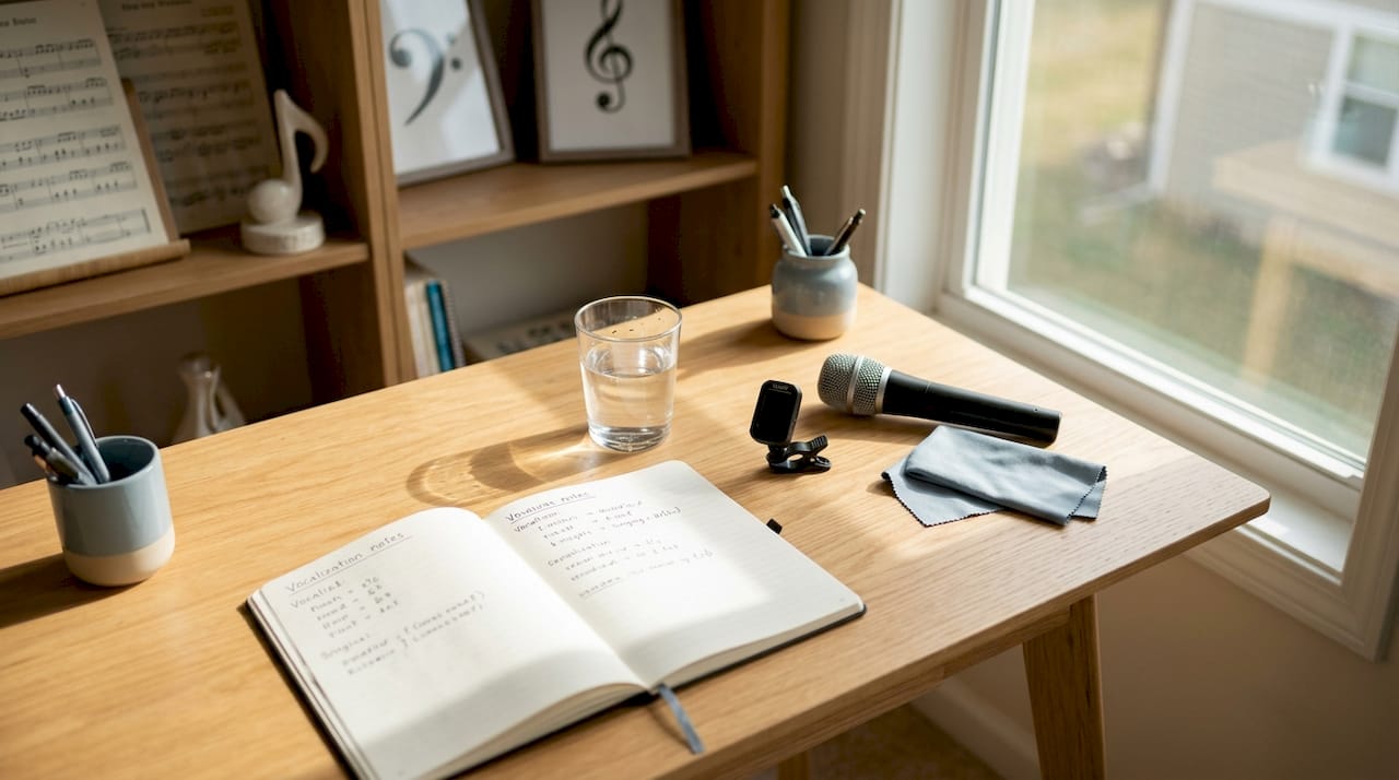 Organisation d’un atelier de chant avec tout le matériel vocal nécessaire