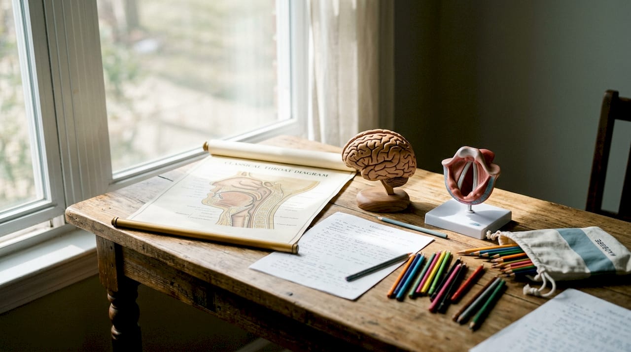 Objets témoins des méthodes historiques d’enseignement du chant