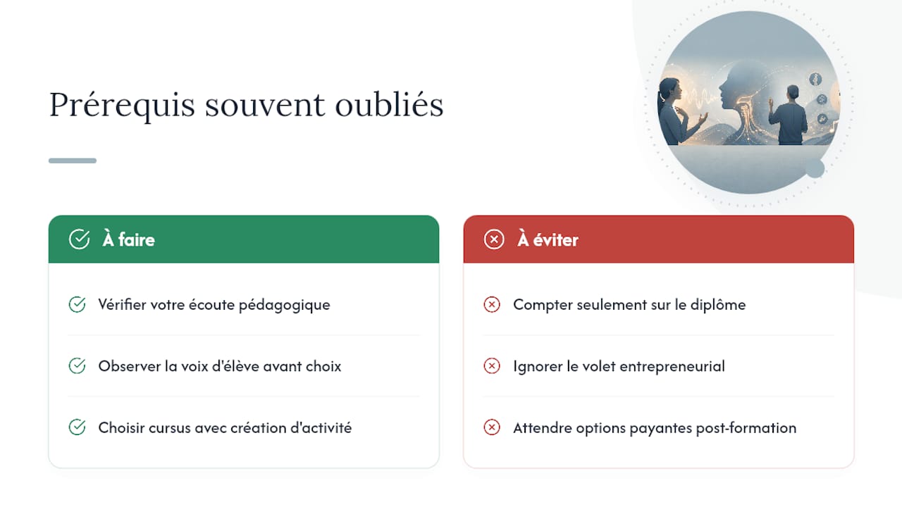 Ce que l'on oublie de vous dire sur les prérequis — overview diagram