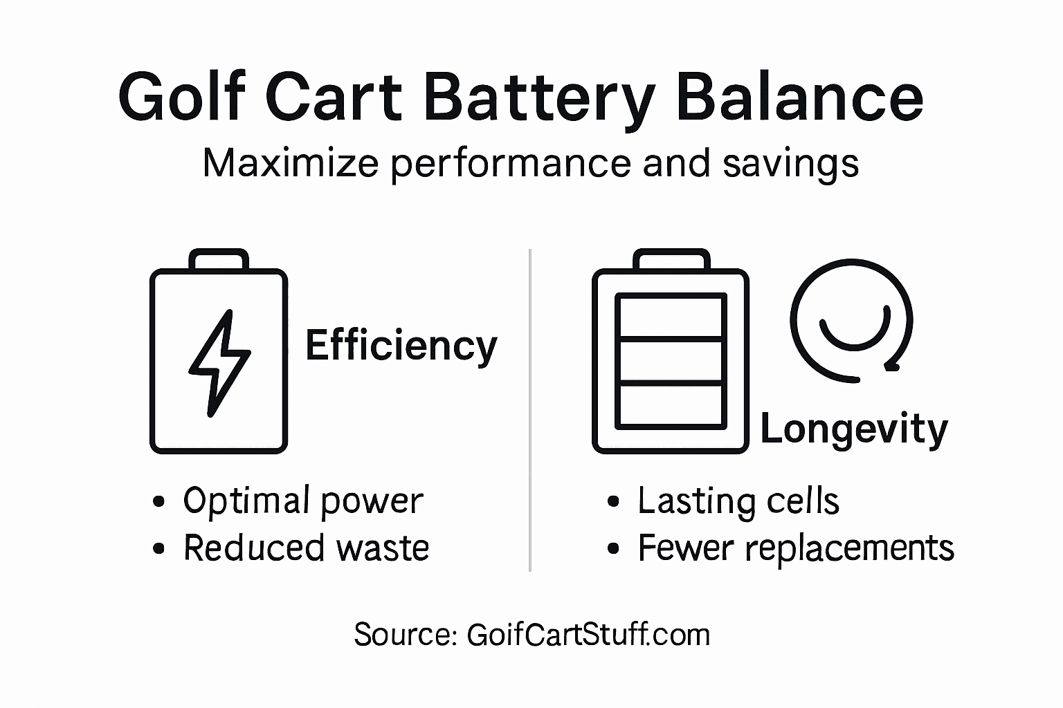 Infographic explains battery balance benefits