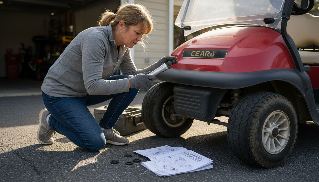 Troubleshooting golf cart windshield mounting