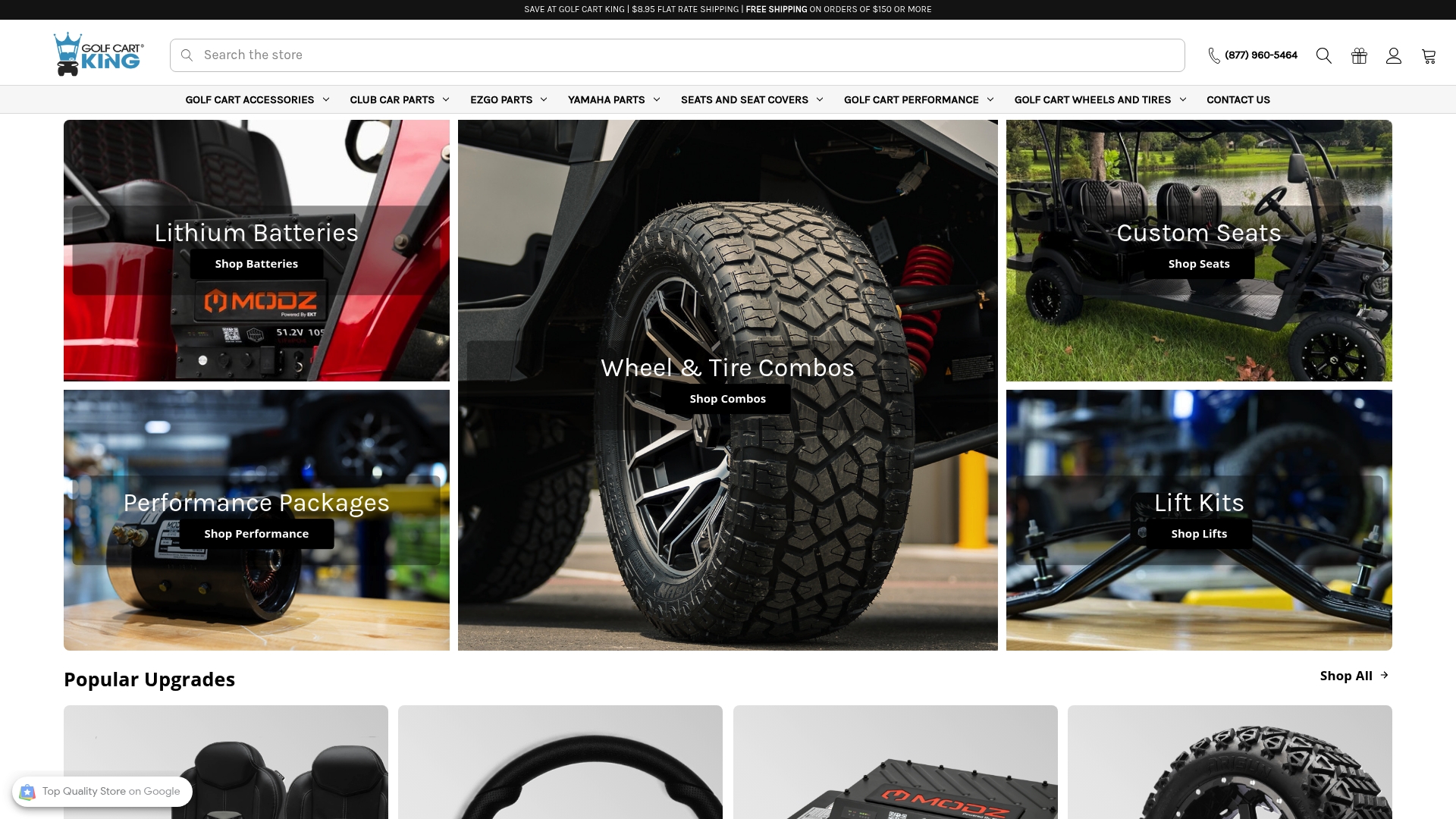 https://golfcartking.com