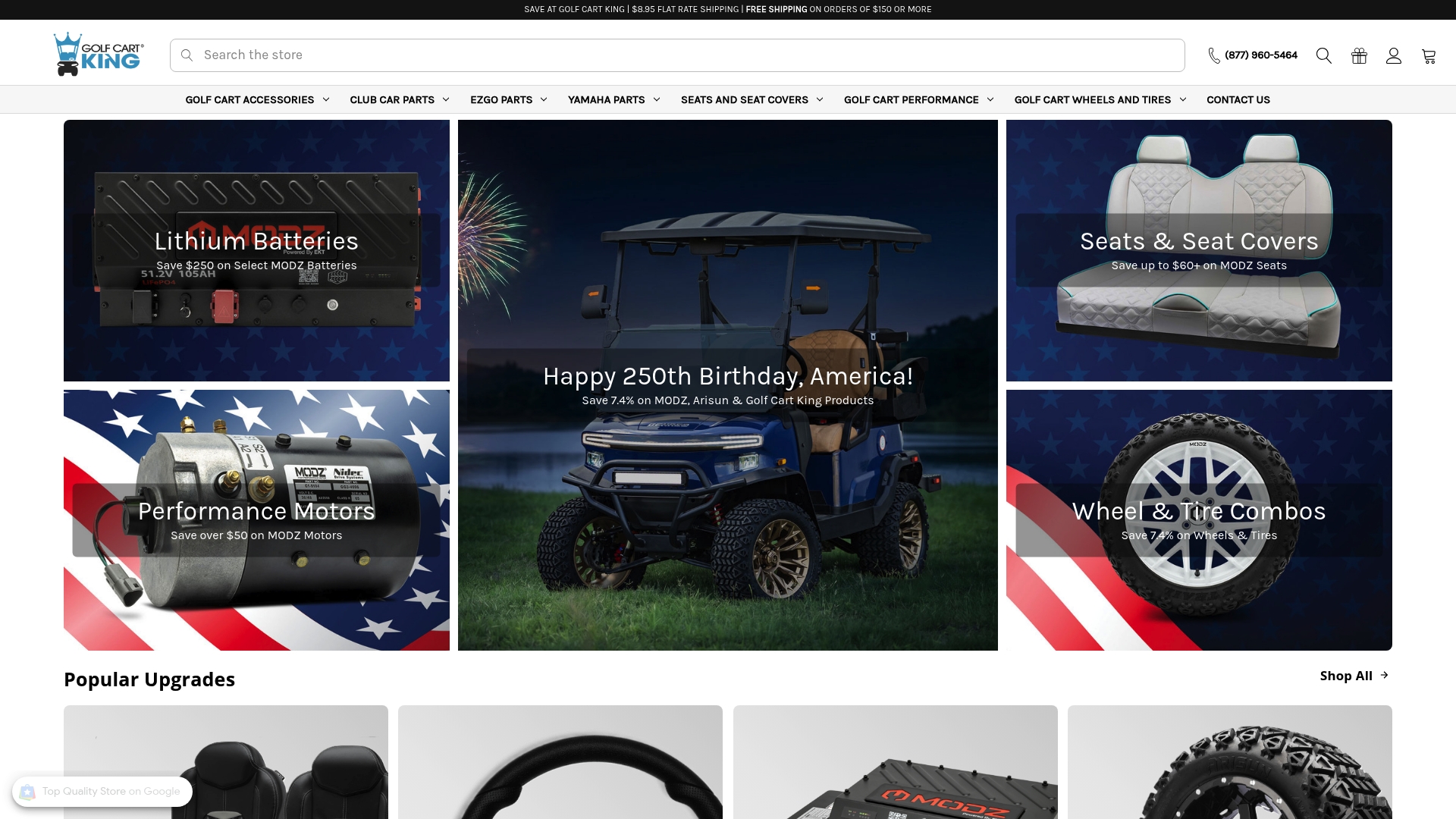 https://golfcartking.com