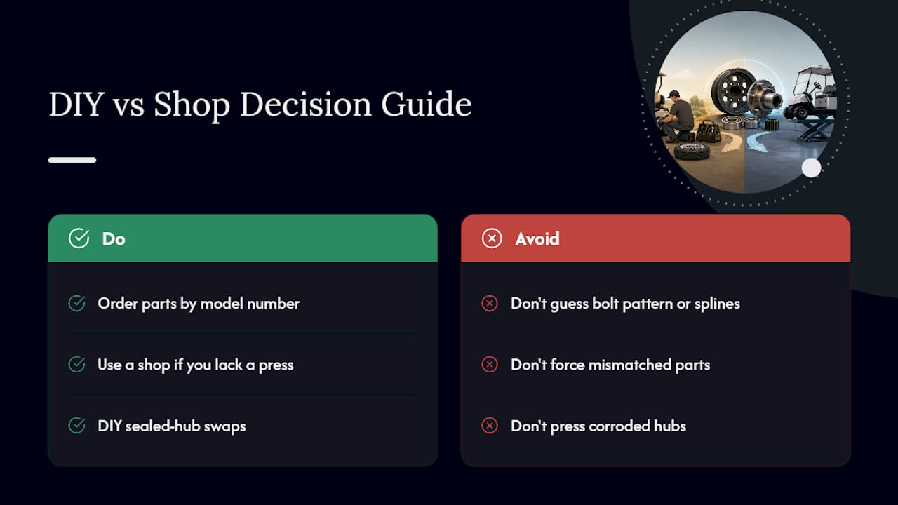 Why Correct-Fit Parts Save You More Time Than They Cost — overview diagram