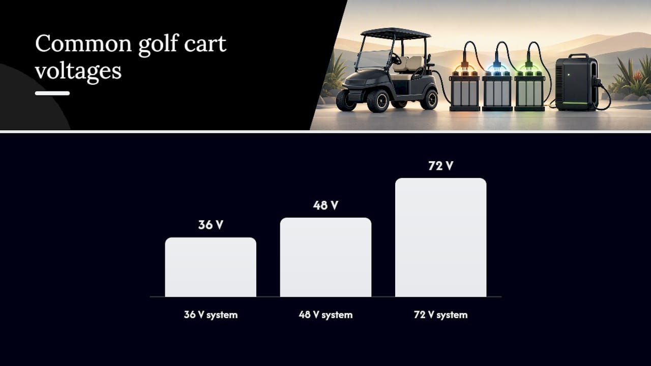 Golf Cart Lithium Charger Compatibility Checklist — overview diagram