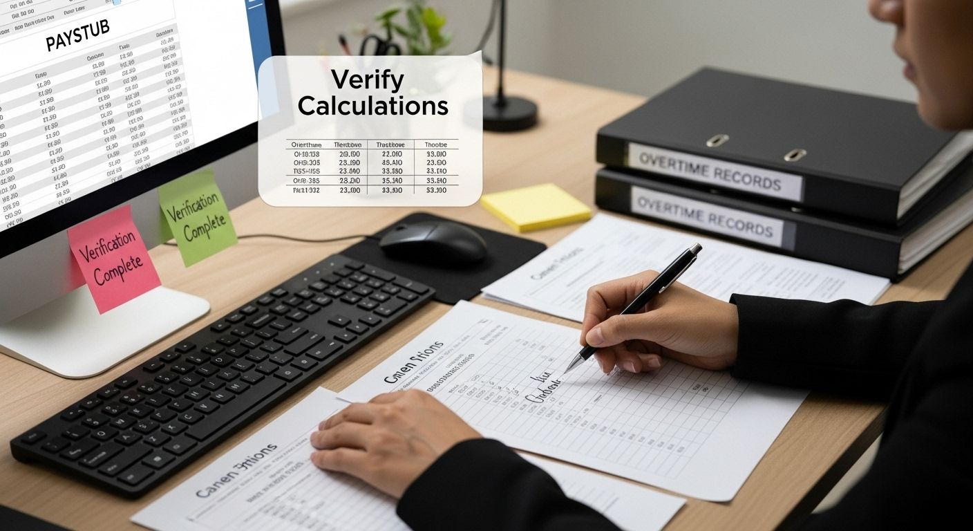 verify overtime calculations