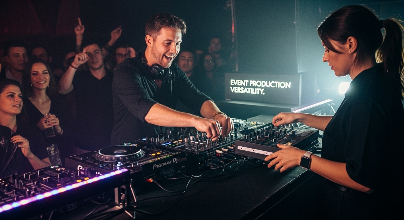 modular DJ console event