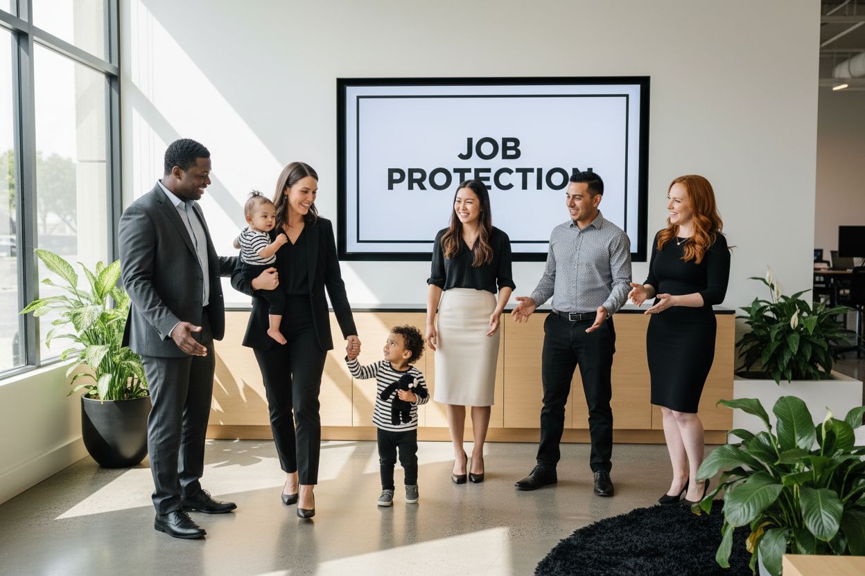 protección laboral por baja por maternidad california