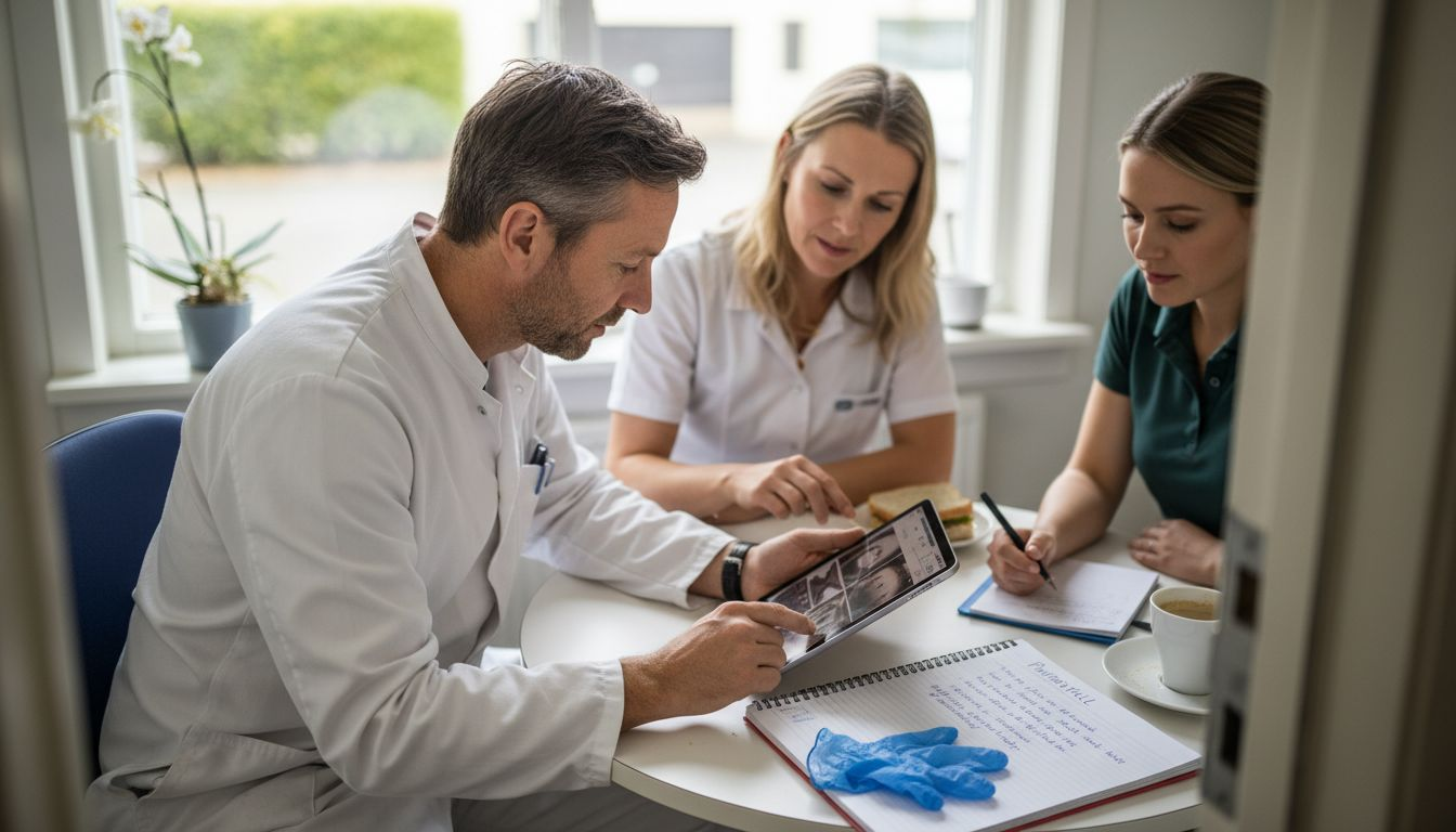 Vårt specialistteam arbetar tätt ihop kring varje patient för att säkerställa bästa möjliga vård.