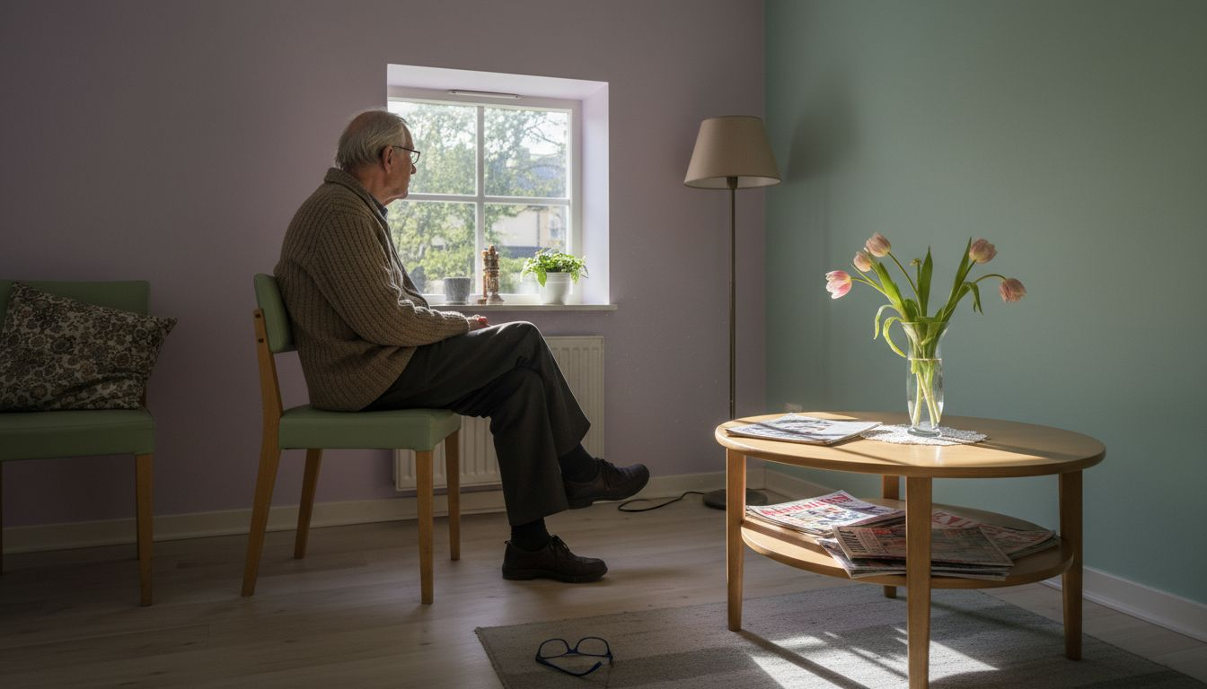 Ett väntrum på tandläkarmottagningen med omsorgsfulla detaljer för extra komfort