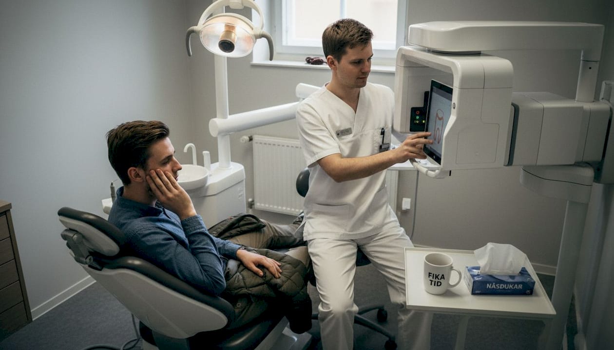 Hos oss får du som patient snabbt hjälp av tandläkare.
