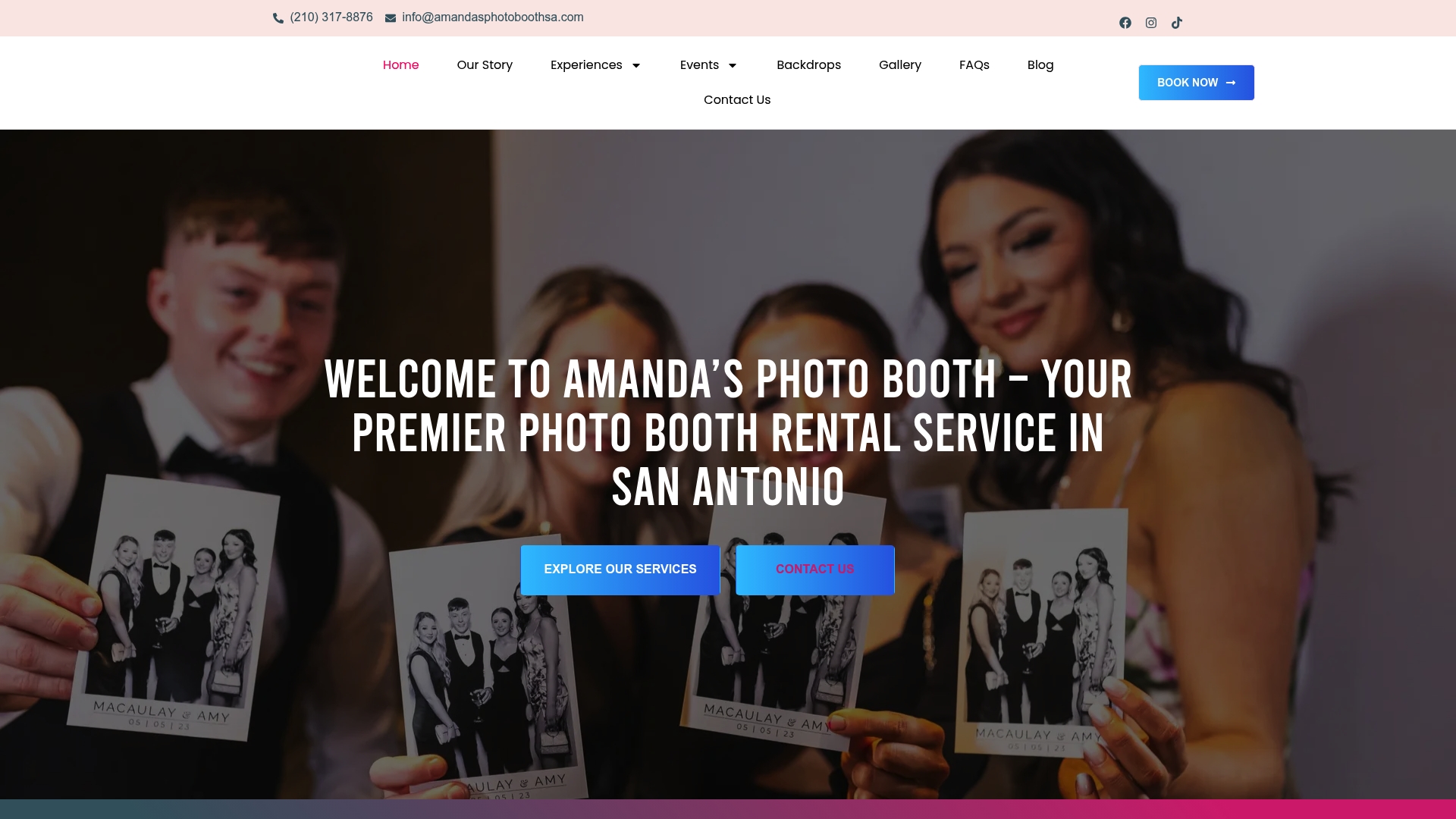 https://amandasphotoboothsa.com