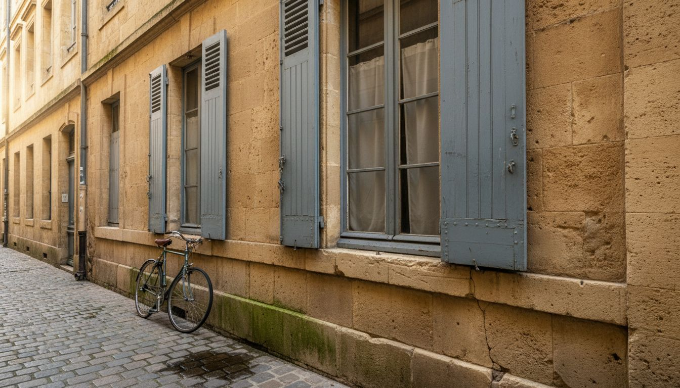 Élégante façade bordelaise habillée de pierre blonde
