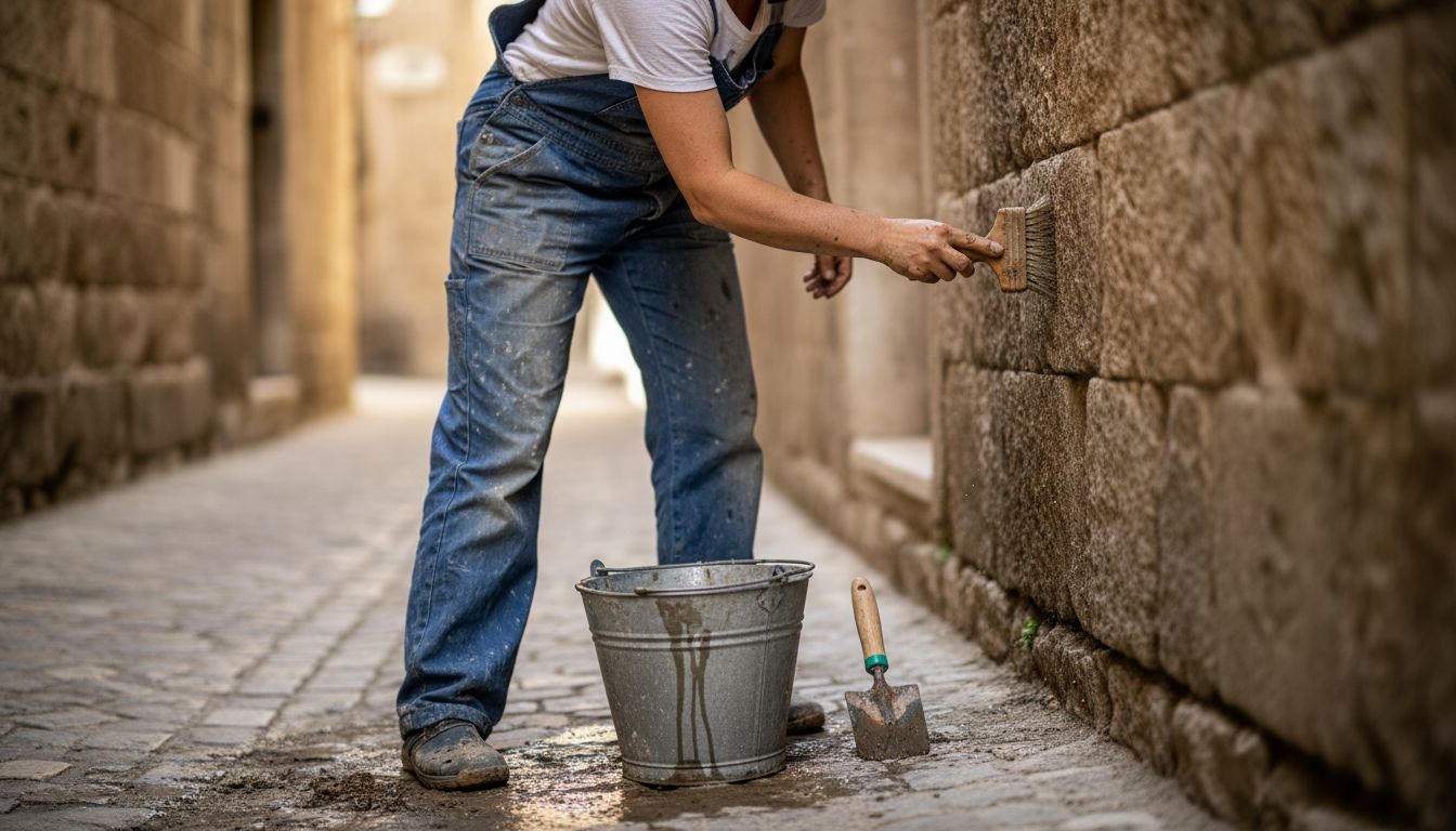Entretien professionnel de vos murs en pierre naturelle