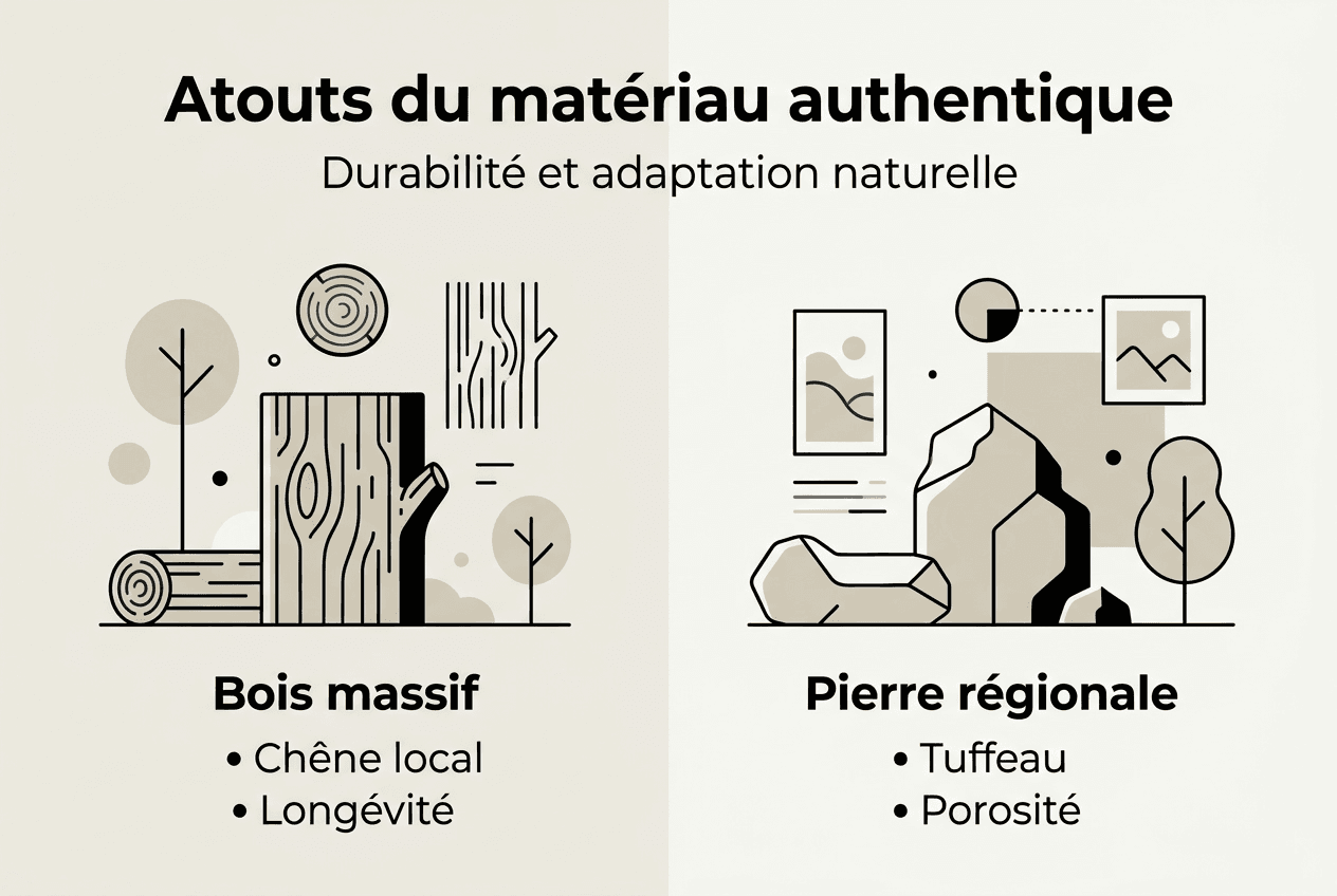 Découvrez notre infographie dédiée aux matériaux durables et authentiques : une plongée au cœur des solutions responsables pour un avenir plus respectueux de l’environnement.