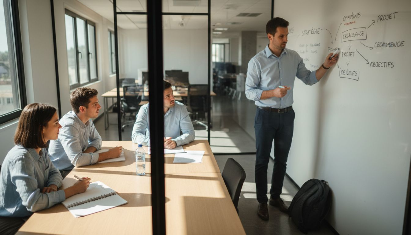 Une équipe se réunit pour identifier ensemble les besoins numériques.