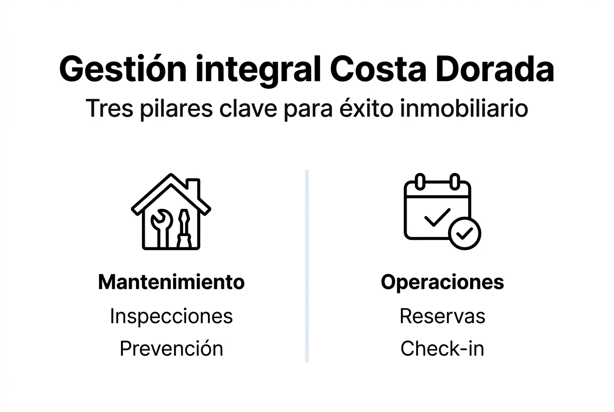 Claves para una gestión integral en la Costa Dorada: infografía imprescindible