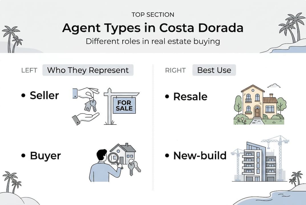 Infographic comparing agent roles and use cases
