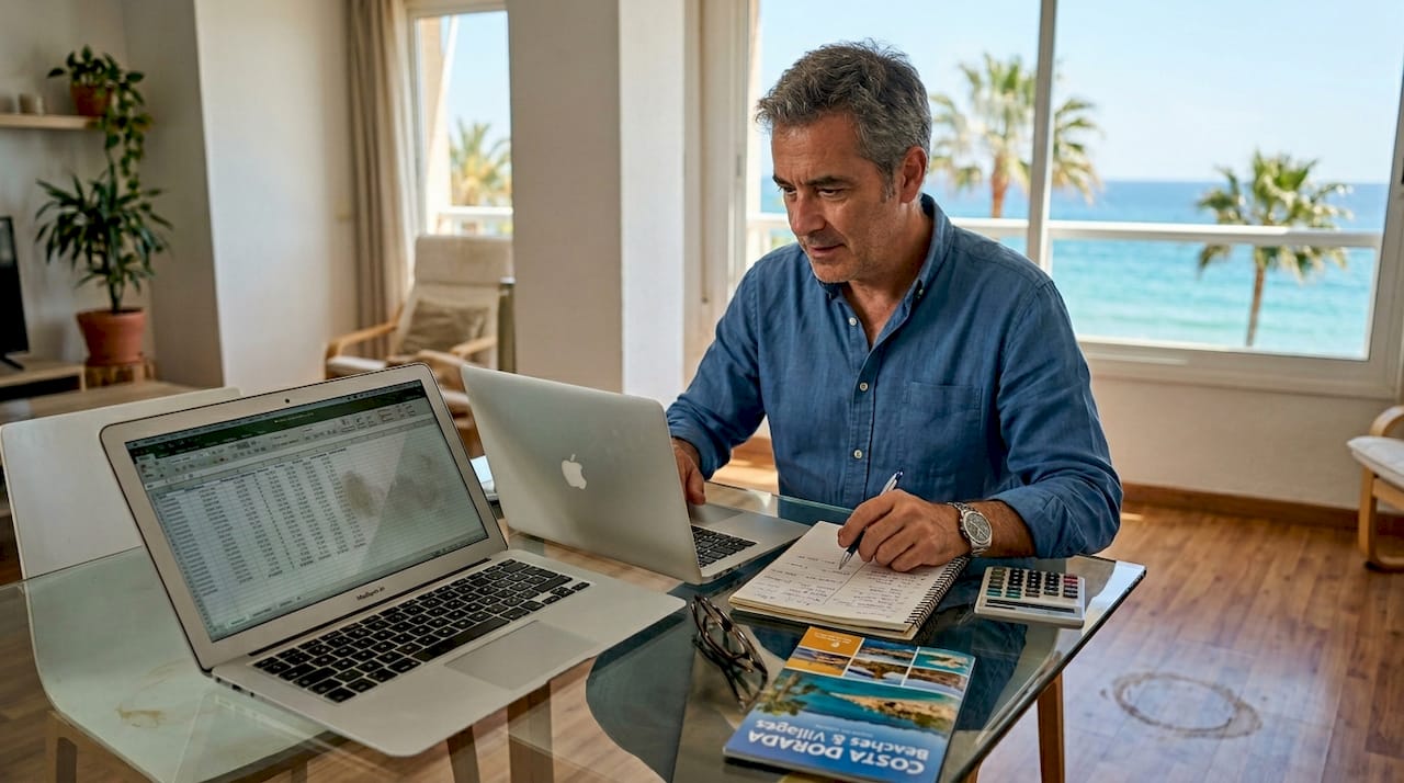 Owner tracking Costa Dorada rental income records