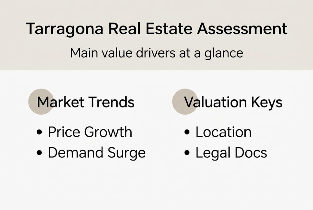 Infographic highlights Tarragona property market factors