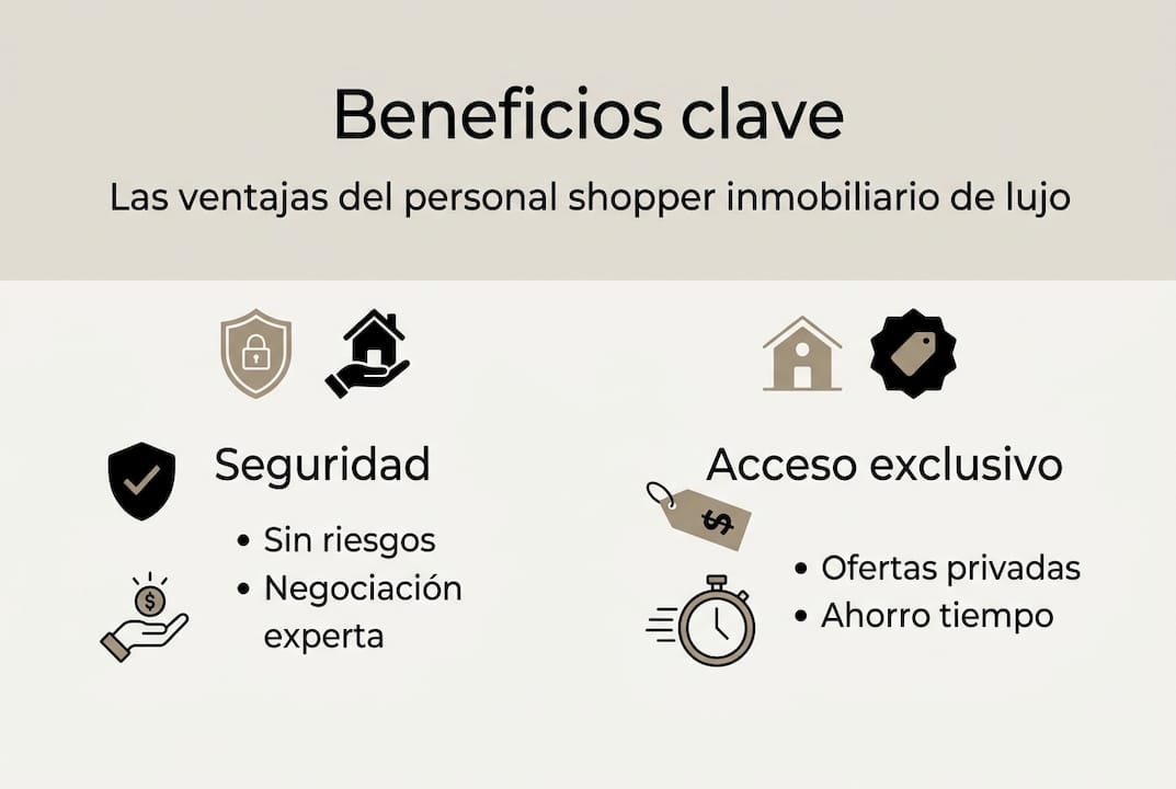 Descubre en esta infografía las ventajas exclusivas de contar con un personal shopper de lujo.